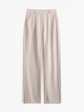 Abercrombie & Fitch Tailored Relaxed Straight Pant